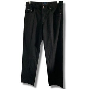 Brax Blue Lab Cesar Black Pants Size 32W